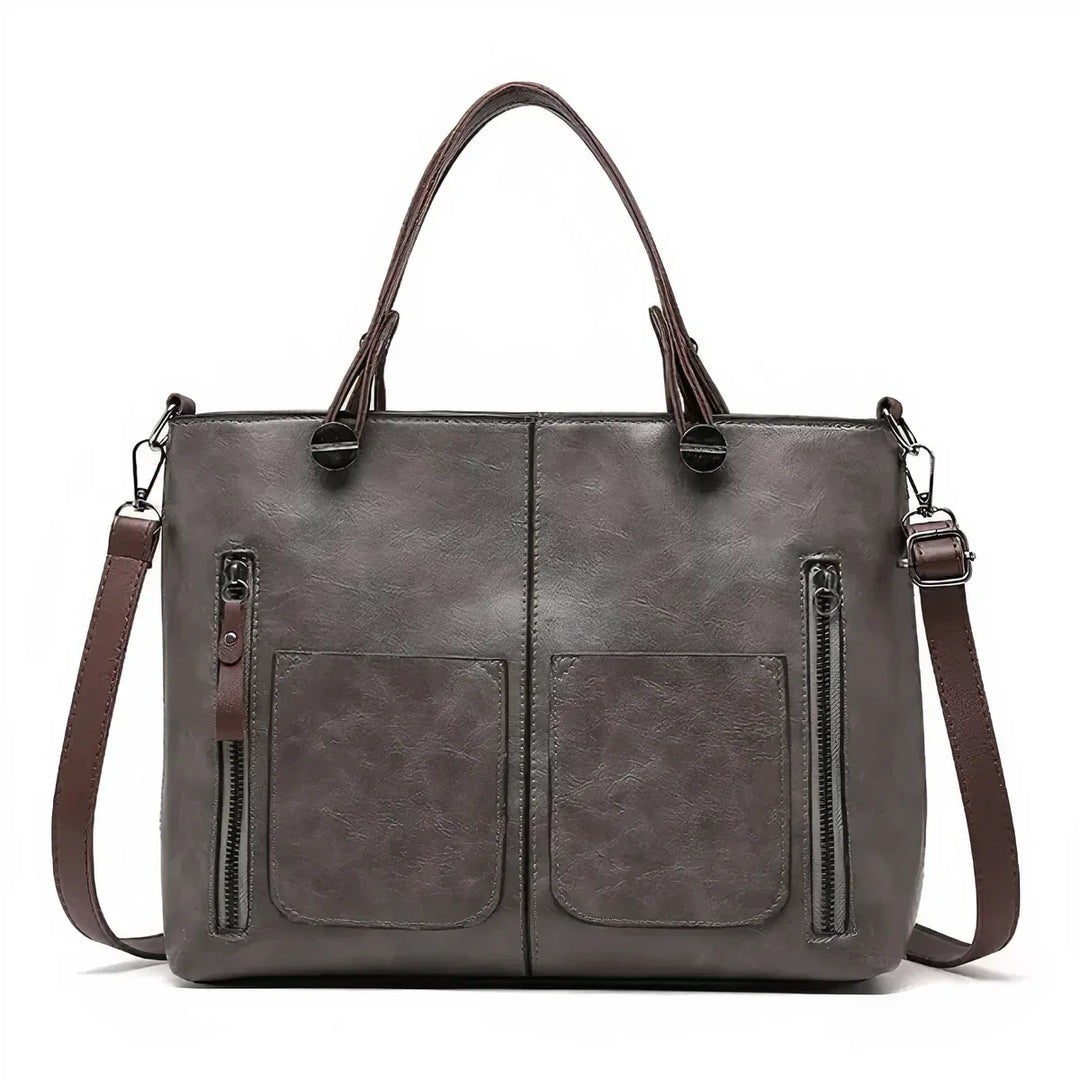 Maeva | Stylish Leather Bag - MABEL LONDON