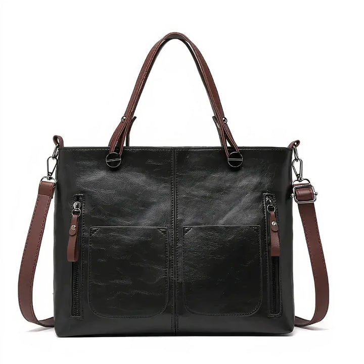 Maeva | Stylish Leather Bag - MABEL LONDON