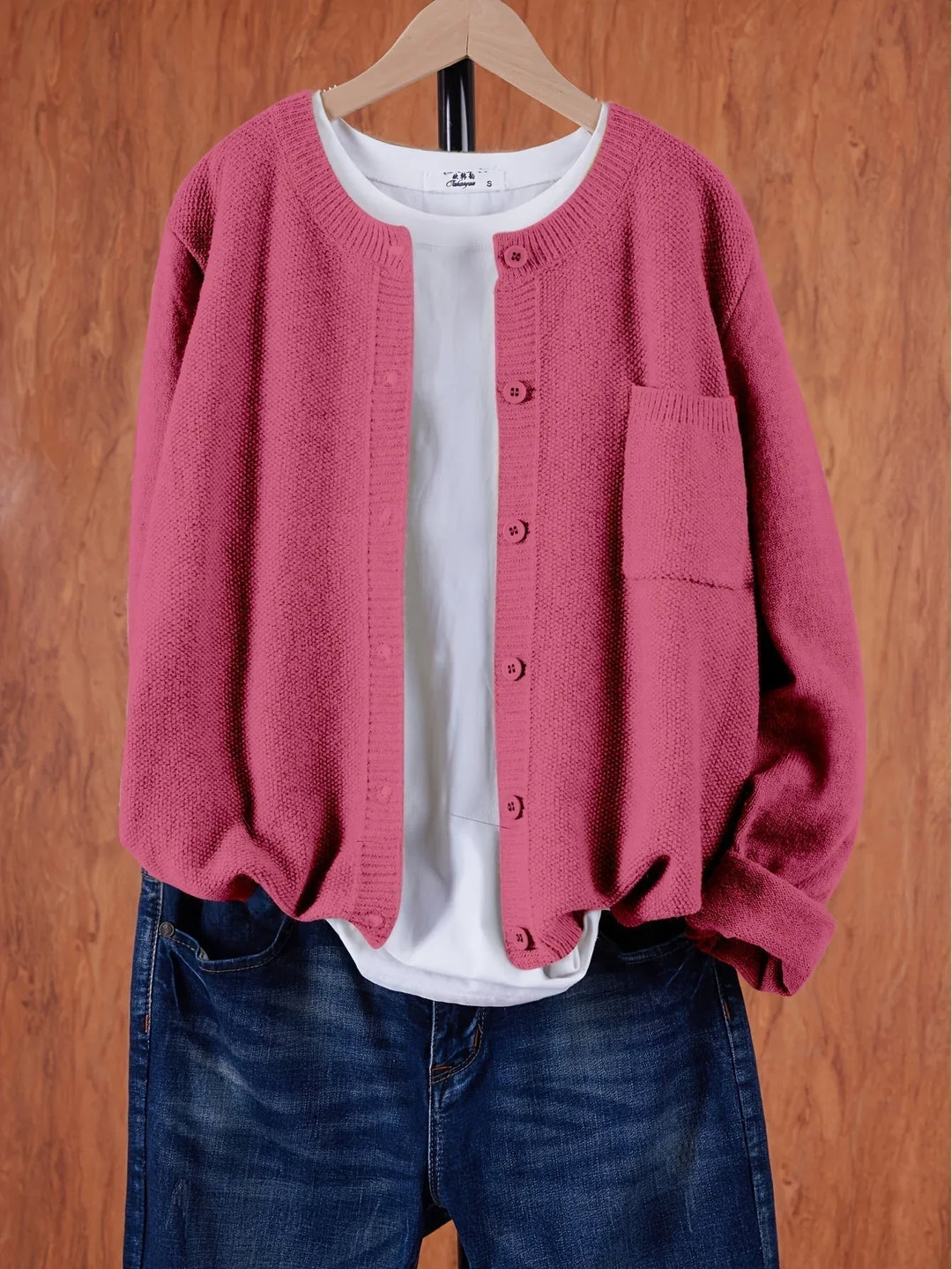 ROWENA™ - Relaxed Fit Cardigan - MABEL LONDON