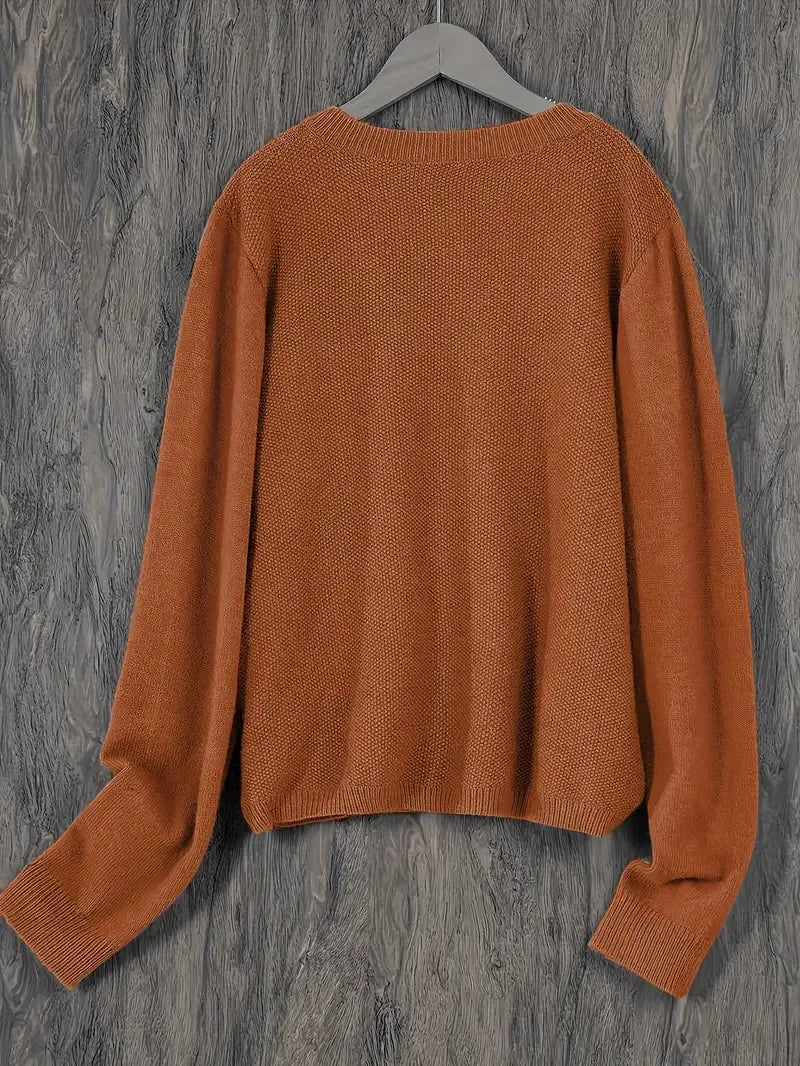 ROWENA™ - Relaxed Fit Cardigan - MABEL LONDON