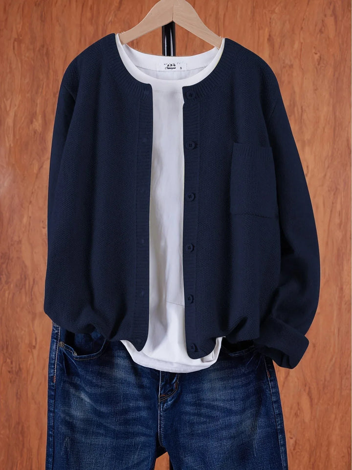 ROWENA™ - Relaxed Fit Cardigan - MABEL LONDON