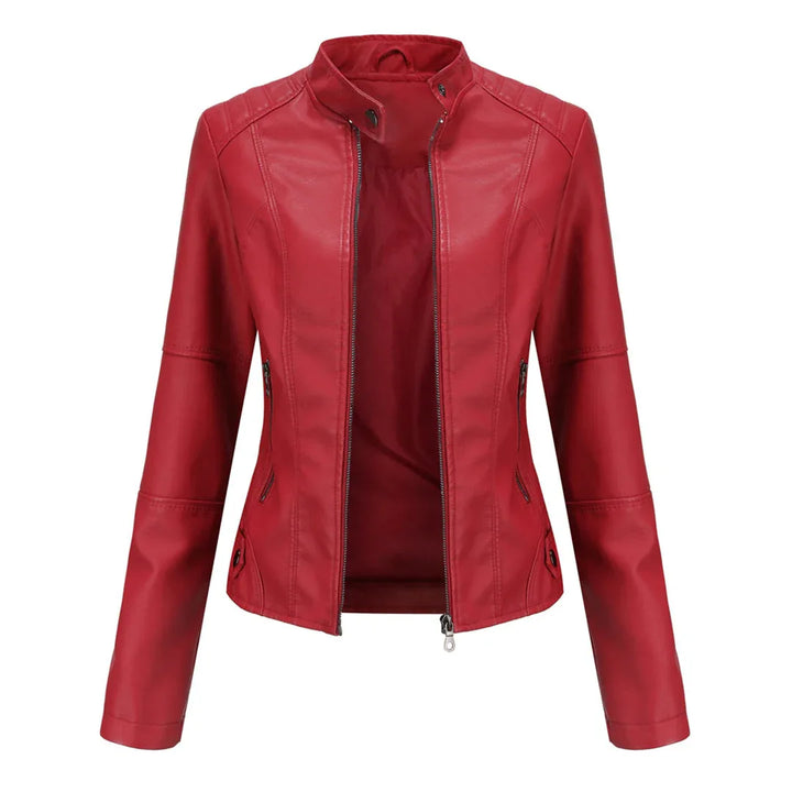 BEATRICE™ - Sleek Zip-Up Jacket - MABEL LONDON