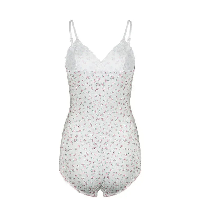 JOY™ – Dreamy Floral Sleeveless Bodysuit - MABEL LONDON