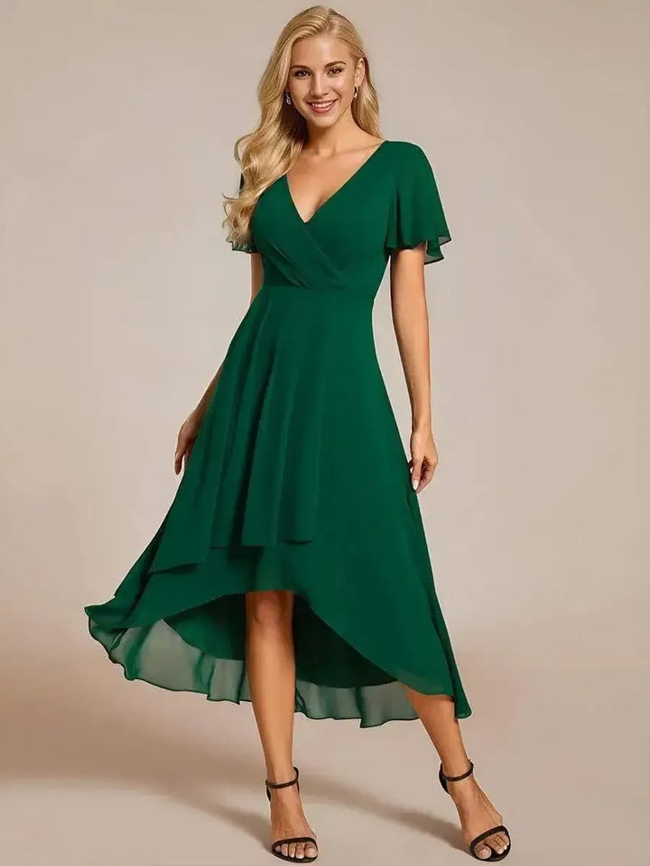 Ismey | Elegant Flowing Dress - MABEL LONDON