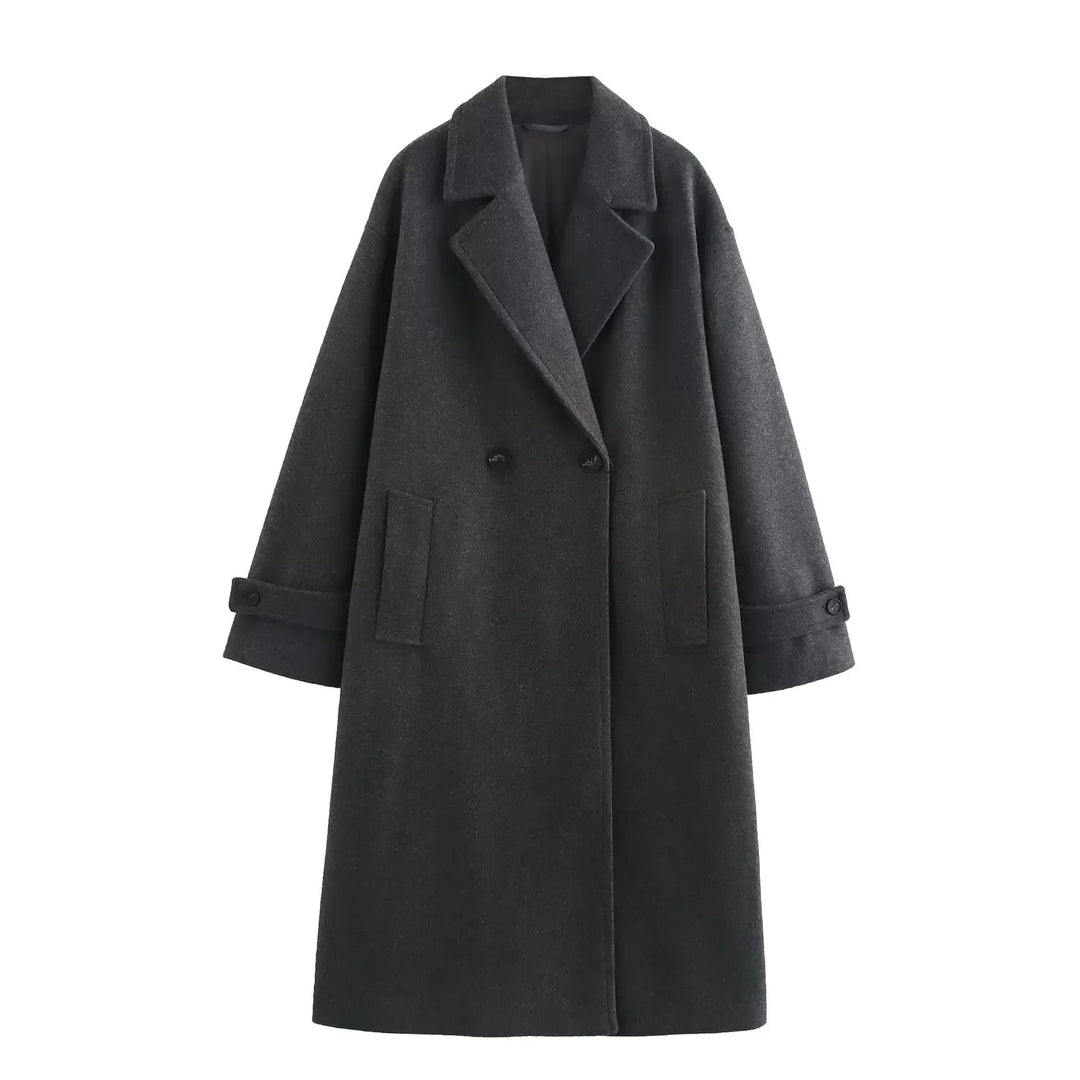 Elora - Longline Luxe Coat - MABEL LONDON