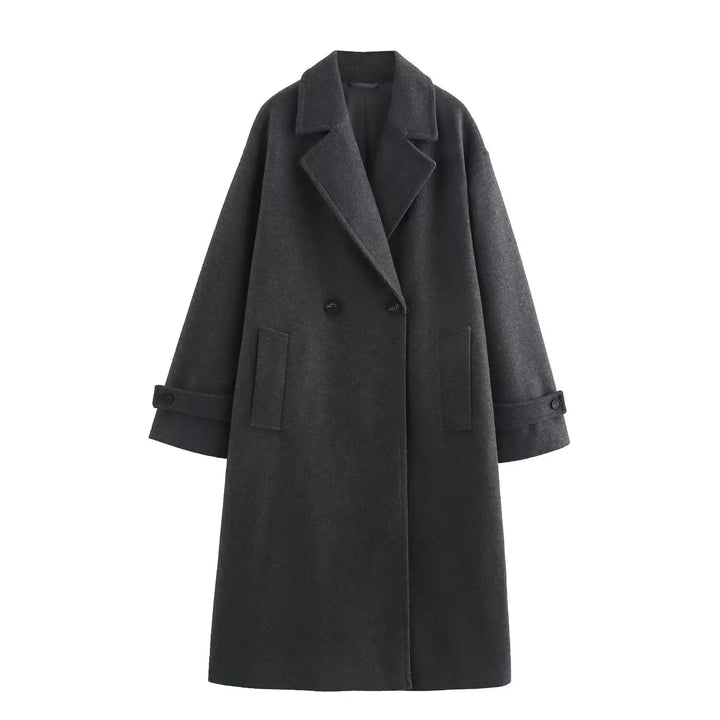 Elora - Longline Luxe Coat - MABEL LONDON