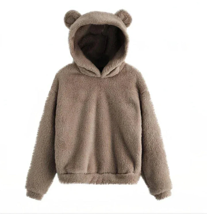 Ellie - Fluffy Teddybear Sweater - MABEL LONDON