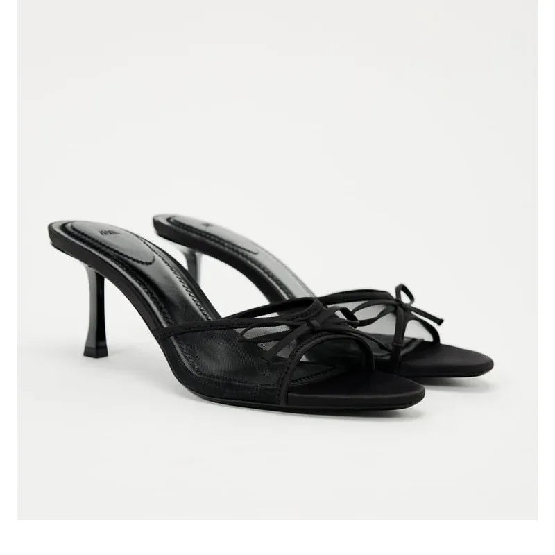 JOYCE™ – Sleek Minimalist Heeled Sandals - MABEL LONDON