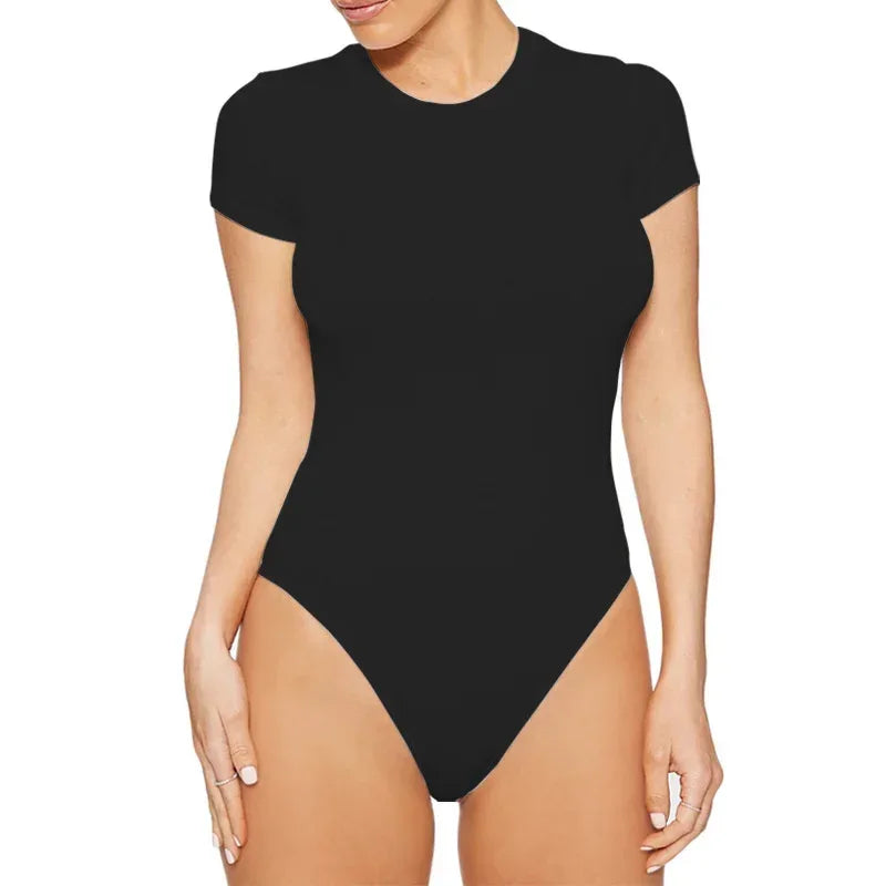 JANELLE™ – Classic Short Sleeve Bodysuit - MABEL LONDON