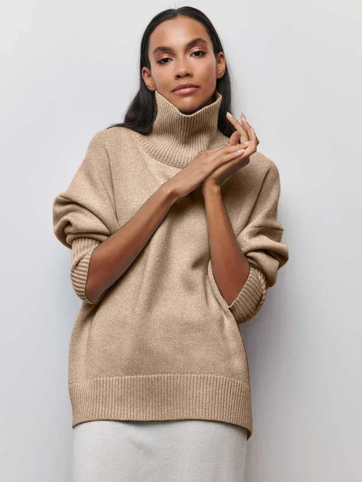 ALYSSA™ - Elegant Turtleneck Sweater - MABEL LONDON