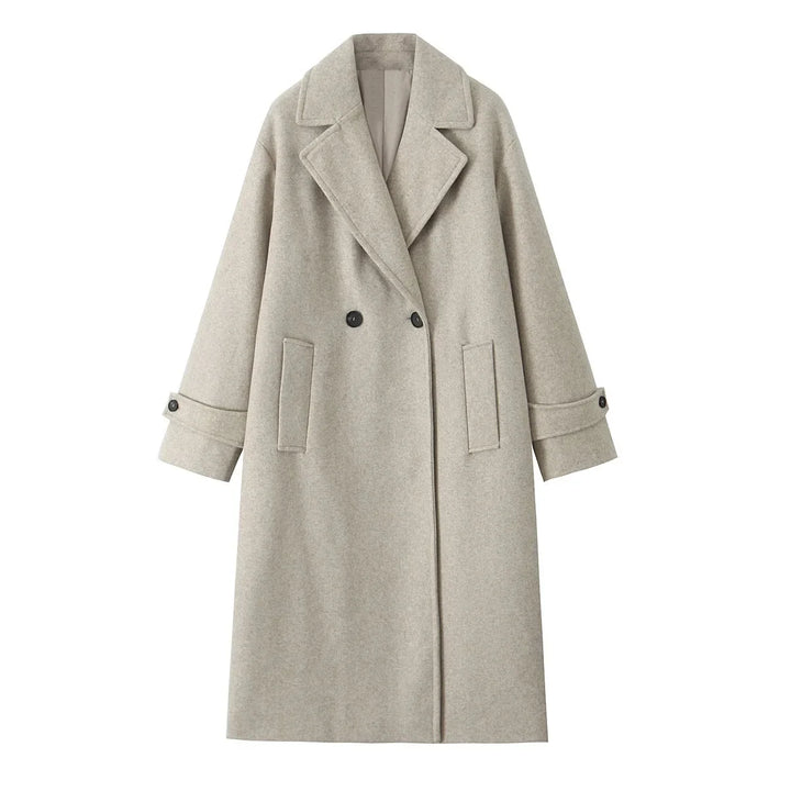 Elora - Longline Luxe Coat - MABEL LONDON
