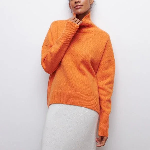 Noa | Luxe Turtleneck Sweater - MABEL LONDON