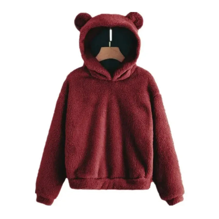 Ellie - Fluffy Teddybear Sweater - MABEL LONDON