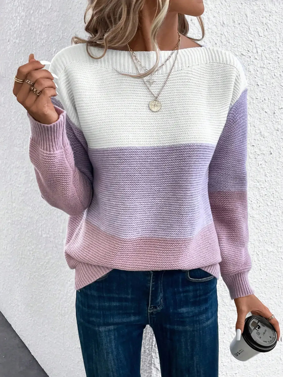 Grace | Cozy Ombre Sweater - MABEL LONDON