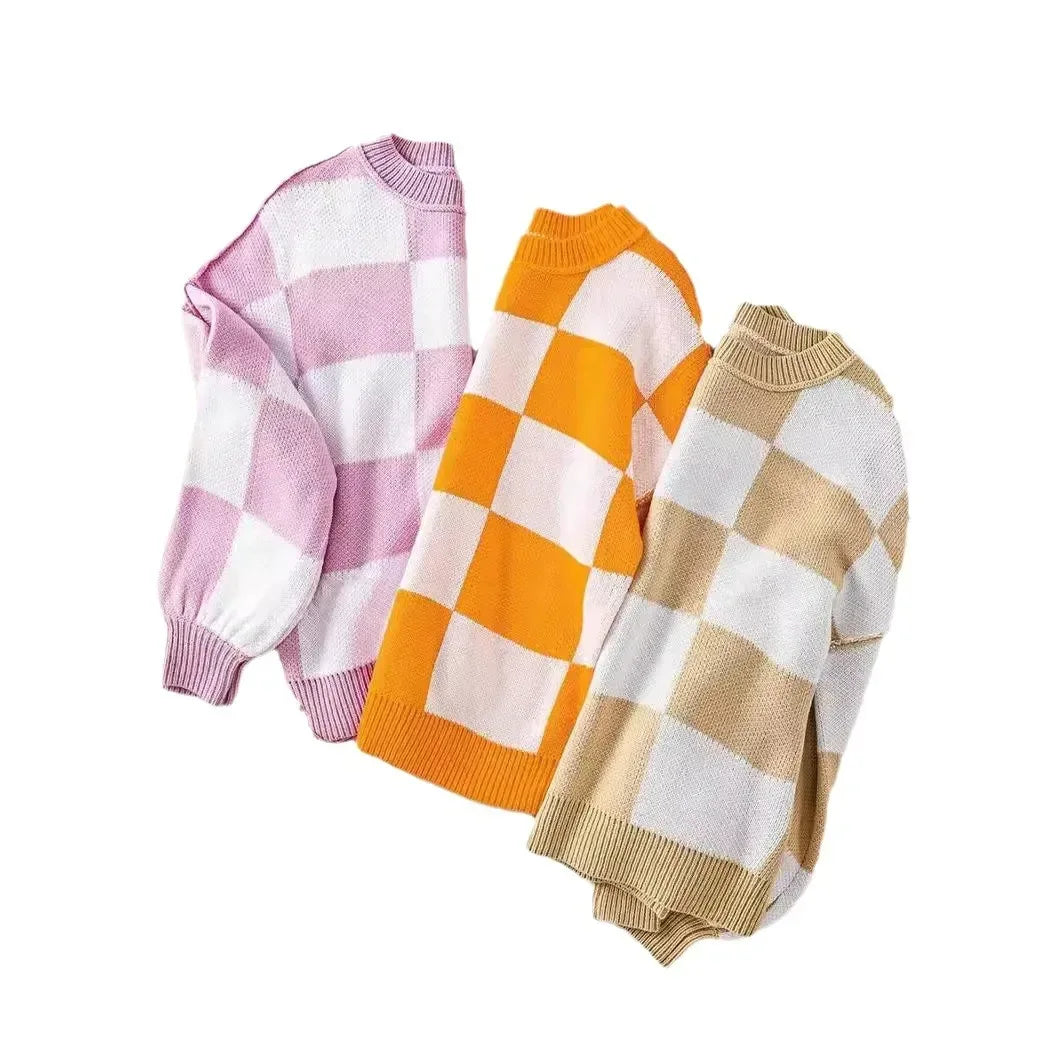 Kayla - Cozy Pullover Sweater - MABEL LONDON