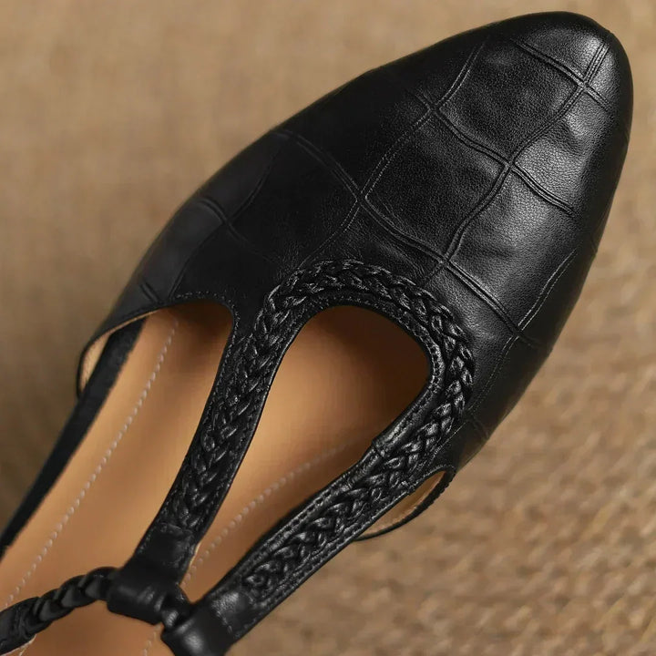 Risla | Soft Leather Mary Janes - MABEL LONDON