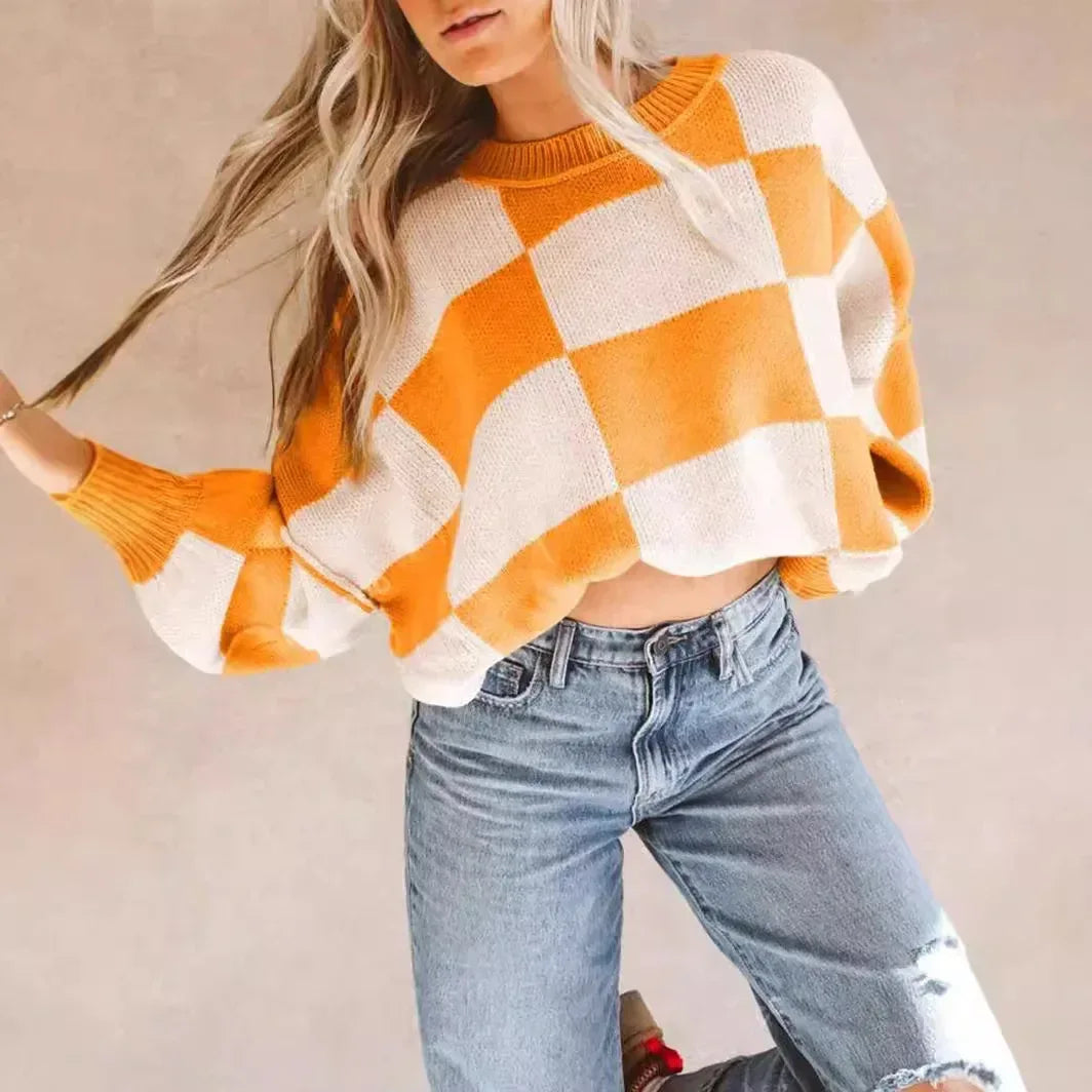 Kayla - Cozy Pullover Sweater - MABEL LONDON