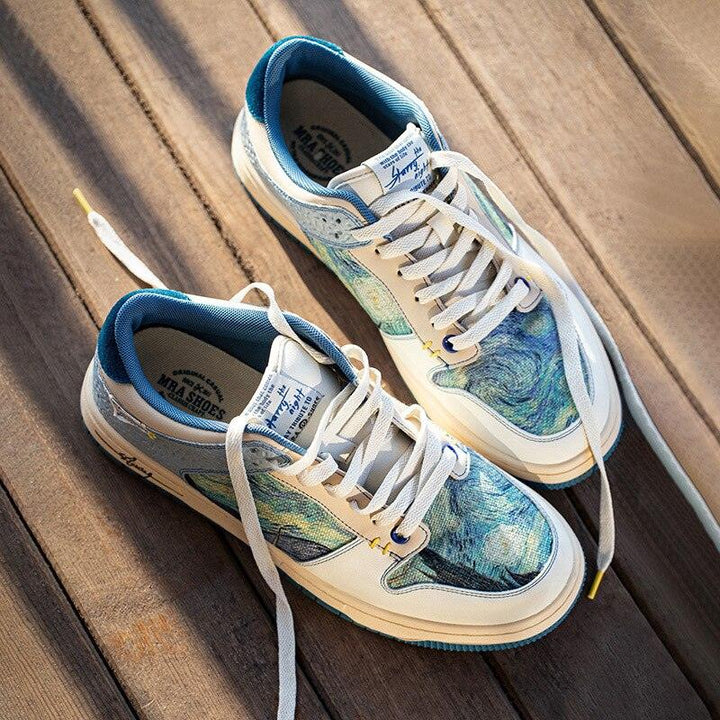 VAN GOGH™ | Starry Night Inspired Sneakers - MABEL LONDON