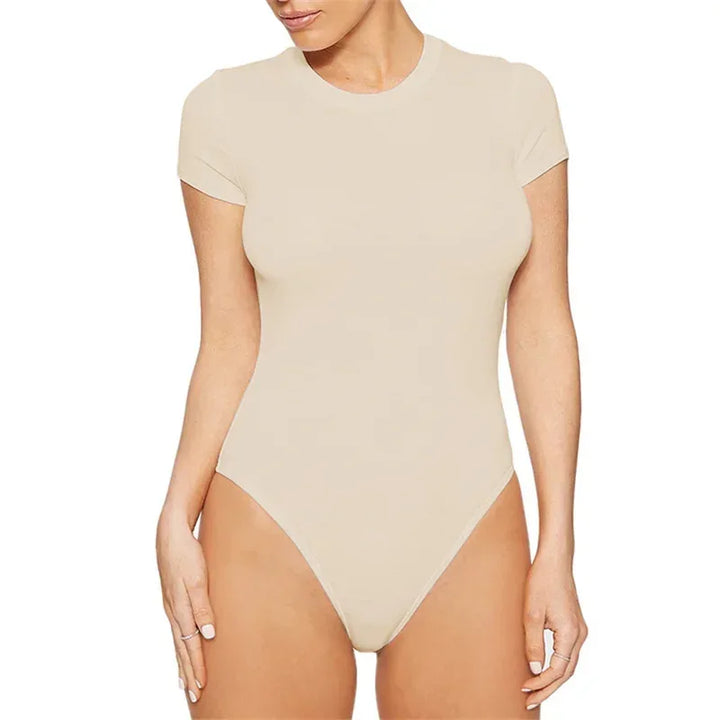 JANELLE™ – Classic Short Sleeve Bodysuit - MABEL LONDON