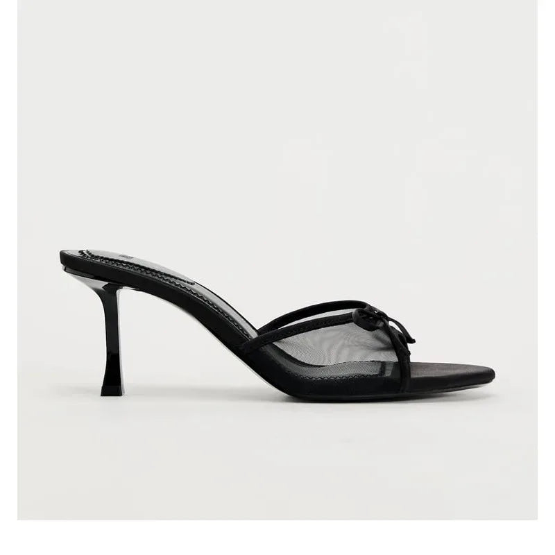 JOYCE™ – Sleek Minimalist Heeled Sandals - MABEL LONDON