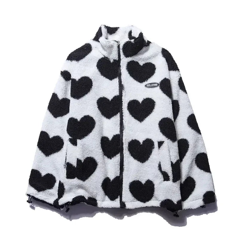 Alveena | Reversible Heart Jacket - MABEL LONDON