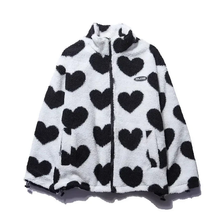 Alveena | Reversible Heart Jacket - MABEL LONDON