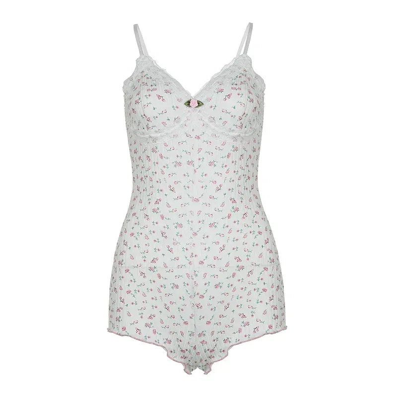 JOY™ – Dreamy Floral Sleeveless Bodysuit - MABEL LONDON