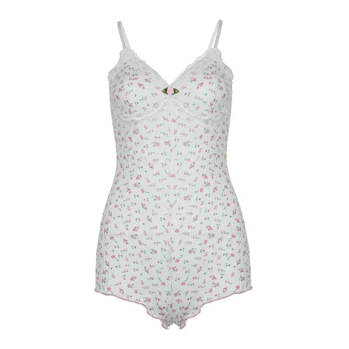 JOY™ – Dreamy Floral Sleeveless Bodysuit - MABEL LONDON