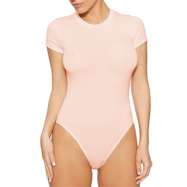 JANELLE™ – Classic Short Sleeve Bodysuit - MABEL LONDON