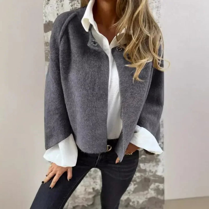 TESS™ - Modern Wool Cardigan - MABEL LONDON