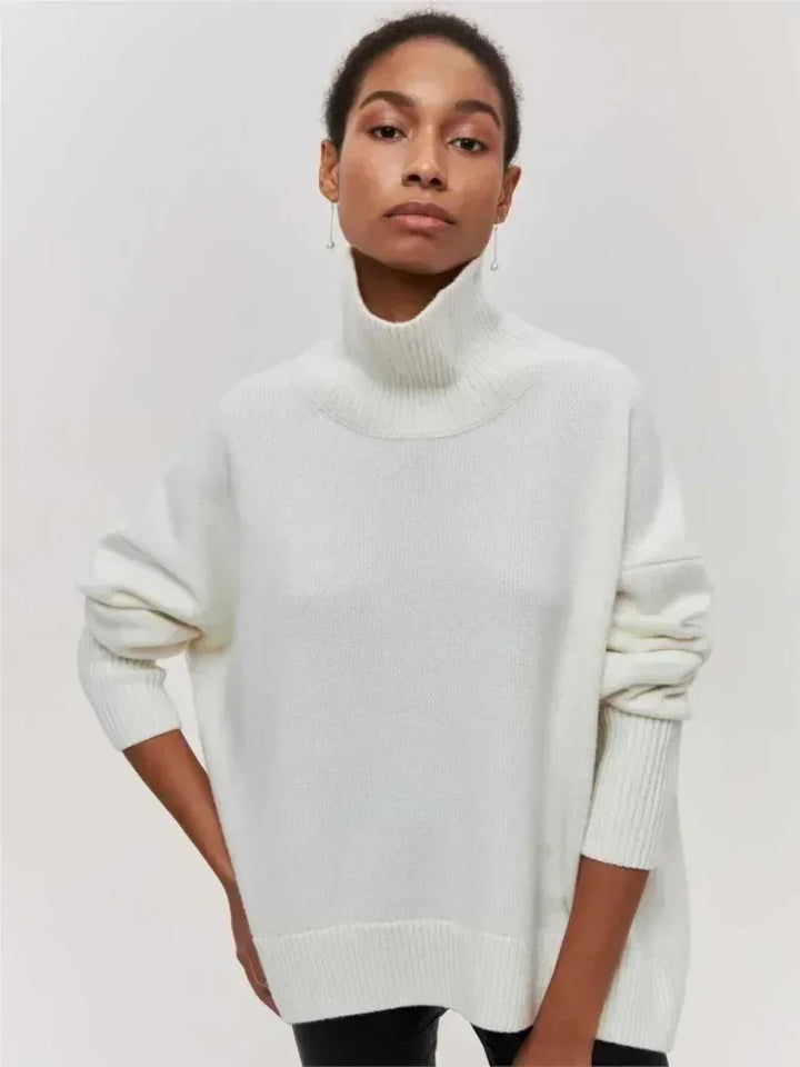 ALYSSA™ - Elegant Turtleneck Sweater - MABEL LONDON