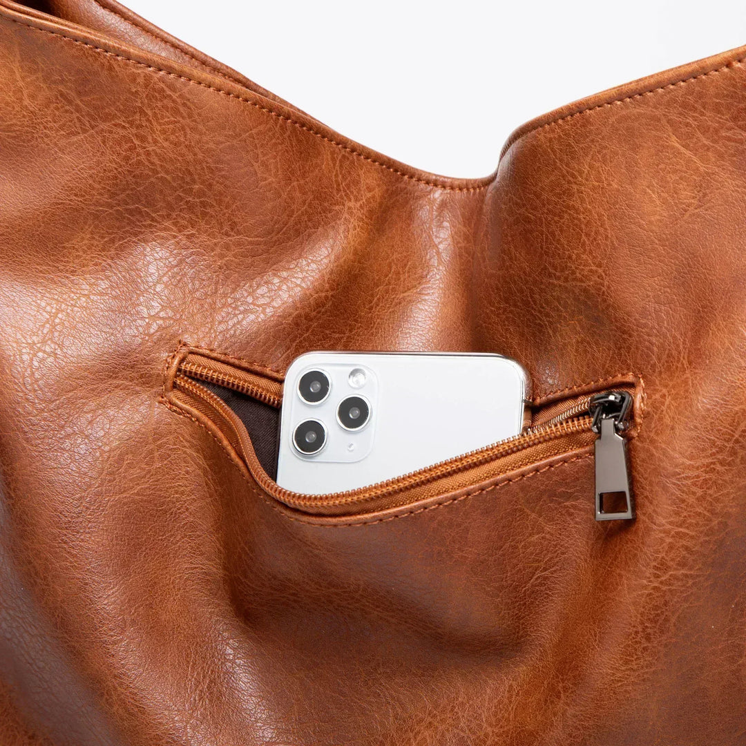 Junia | Everyday Leather Bag - MABEL LONDON