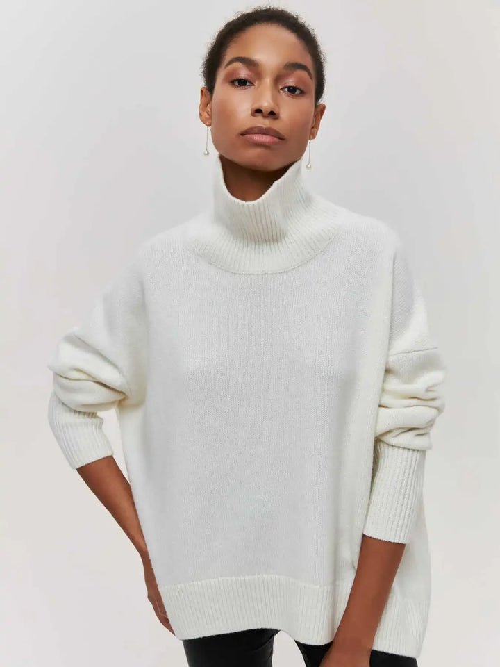ALYSSA™ - Elegant Turtleneck Sweater - MABEL LONDON