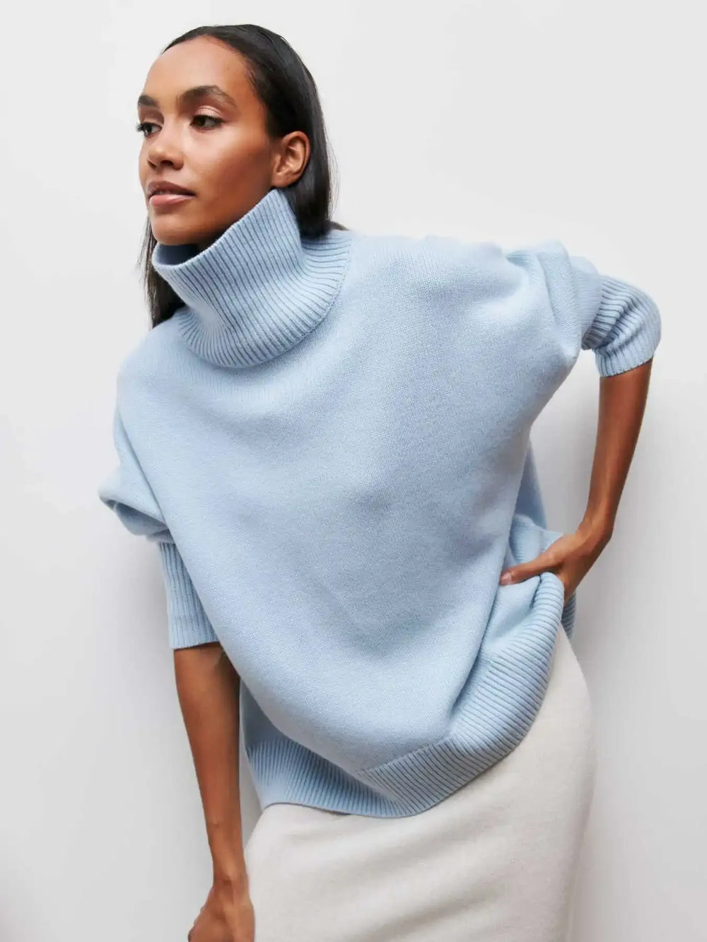 ALYSSA™ - Elegant Turtleneck Sweater - MABEL LONDON