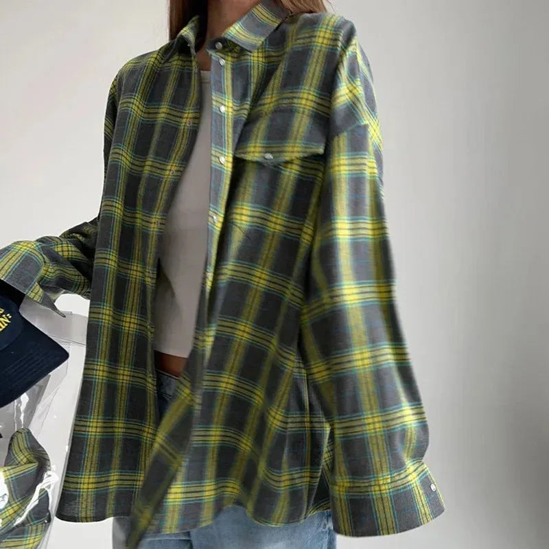 Norah | Casual Plain Flannel - MABEL LONDON