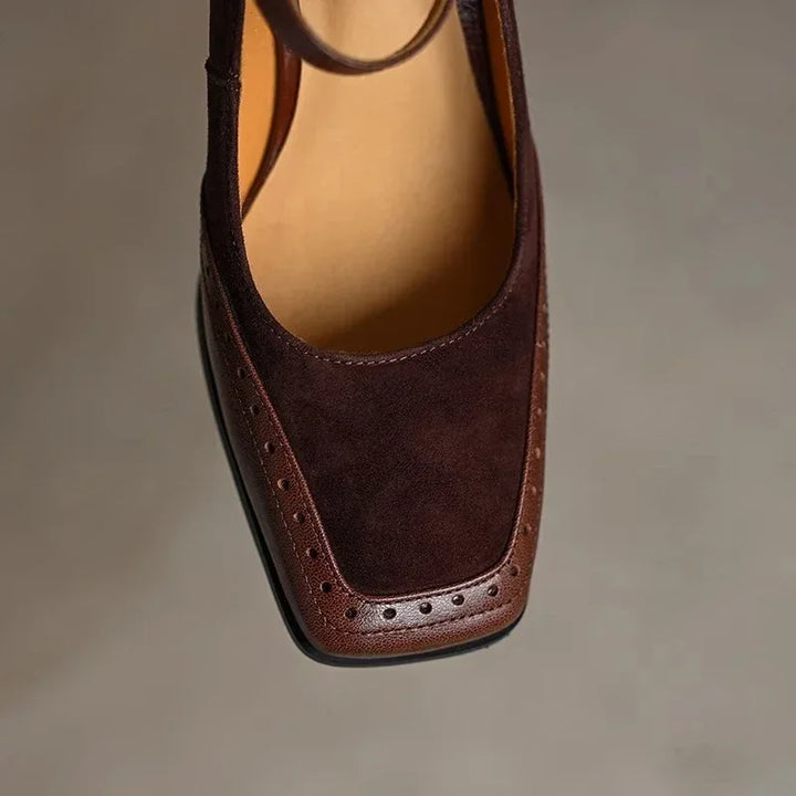 Ellie | Classic Leather Pumps - MABEL LONDON