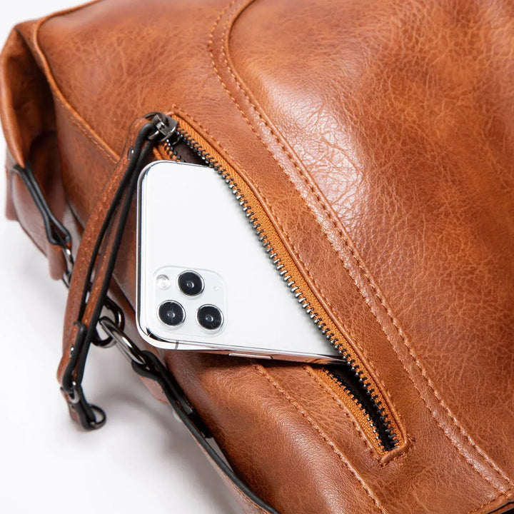 Junia | Everyday Leather Bag - MABEL LONDON