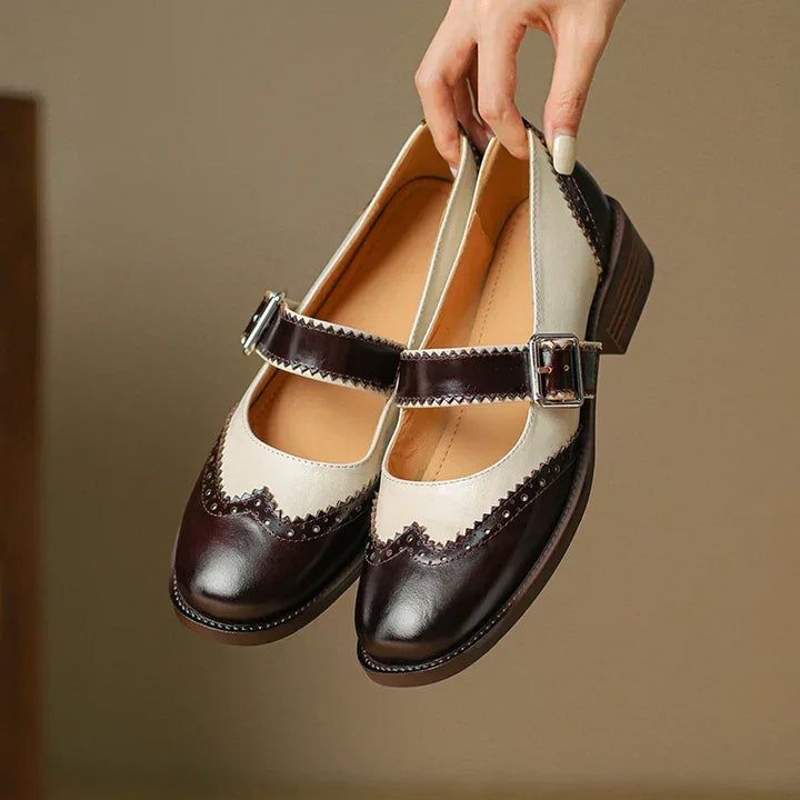 Lumerra | Everyday Leather Mary Janes - MABEL LONDON