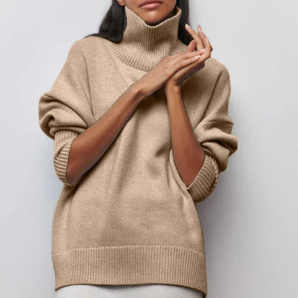 Noa | Luxe Turtleneck Sweater - MABEL LONDON