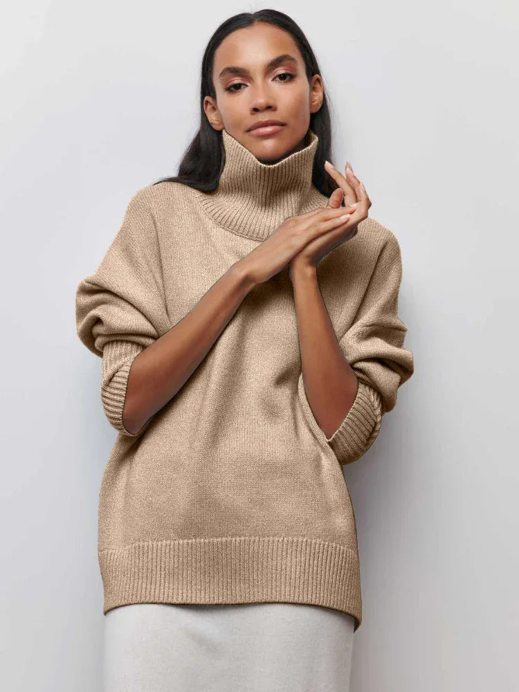 ALYSSA™ - Elegant Turtleneck Sweater - MABEL LONDON