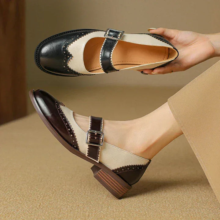 Lumerra | Everyday Leather Mary Janes - MABEL LONDON