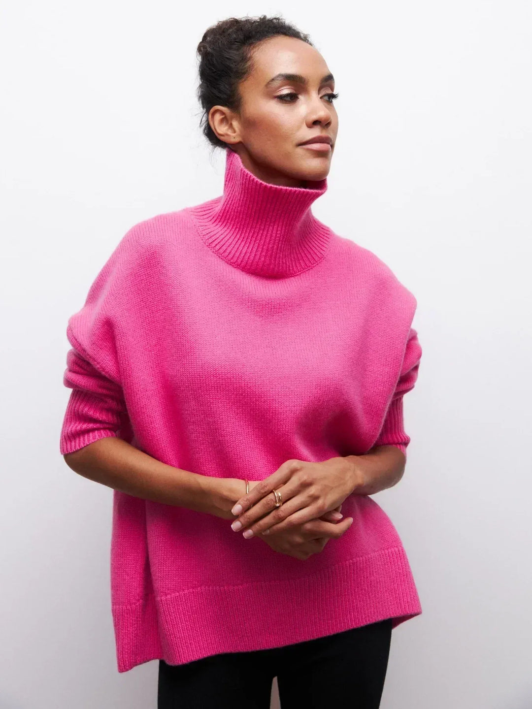 ALYSSA™ - Elegant Turtleneck Sweater - MABEL LONDON