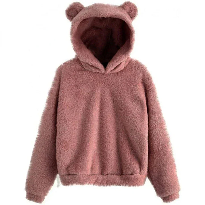 Ellie - Fluffy Teddybear Sweater - MABEL LONDON