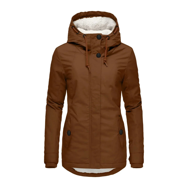 Agnes | Long Waterproof Winter Coat - MABEL LONDON