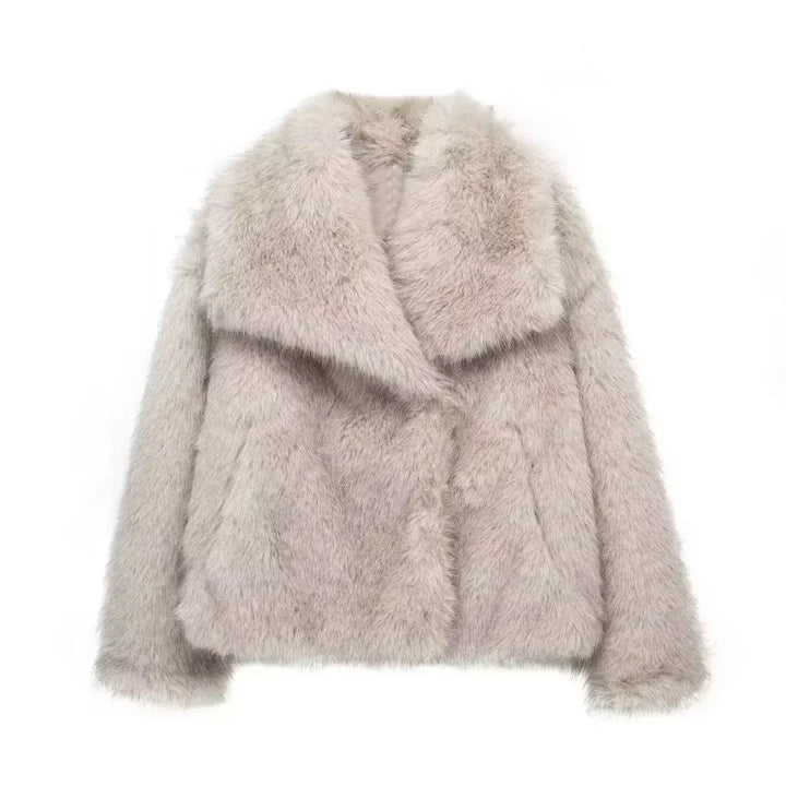 Fiorina | Faux Fur Jacket - MABEL LONDON