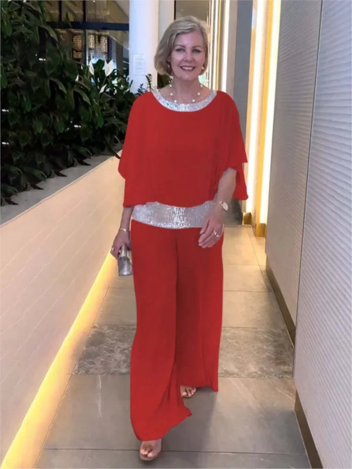 ALEANNA™ - Chic Women's Two-Piece Set - MABEL LONDON