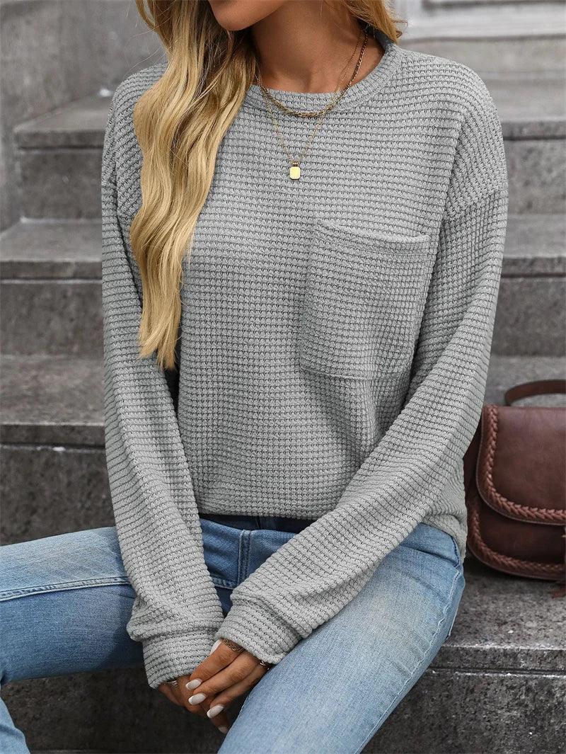 ELIANE™ - Casual Cozy Sweatshirt - MABEL LONDON