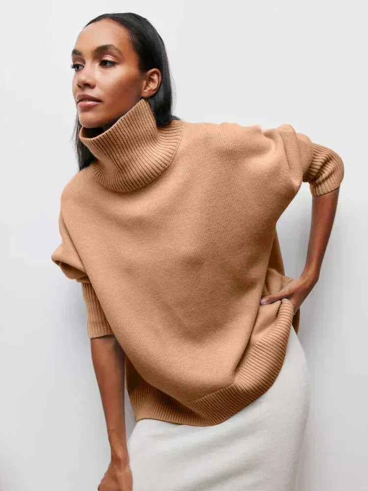 ALYSSA™ - Elegant Turtleneck Sweater - MABEL LONDON