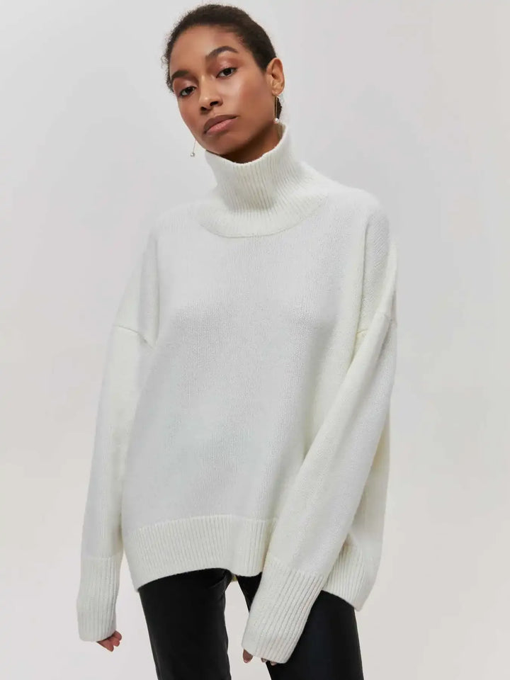 ALYSSA™ - Elegant Turtleneck Sweater - MABEL LONDON