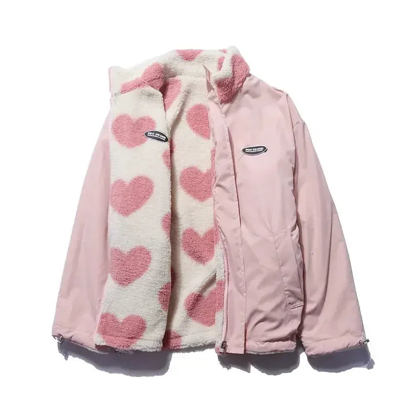 Alveena | Reversible Heart Jacket - MABEL LONDON
